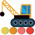 Truck Coloring Book 2017