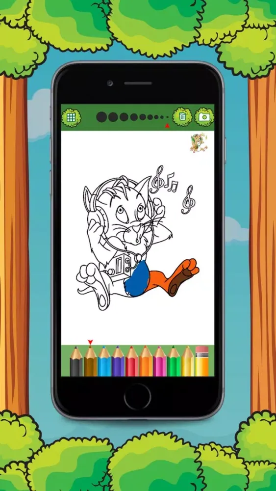 Captures d'écran de Cat & Dog Animal Coloring Book Games