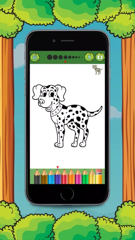 Captures d'écran de Cat & Dog Animal Coloring Book Games