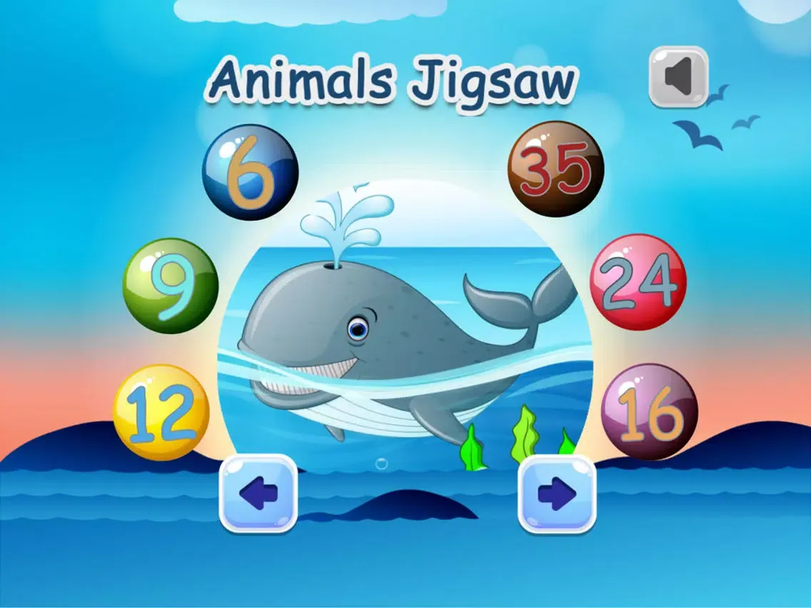 Zrzuty ekranu Sea Animals Jigsaw Puzzle Games iPad 
