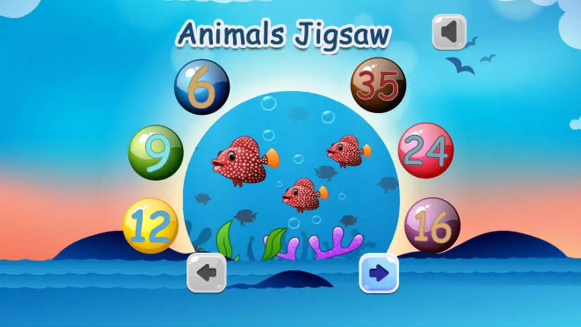 Zrzuty ekranu Sea Animals Jigsaw Puzzle Games
