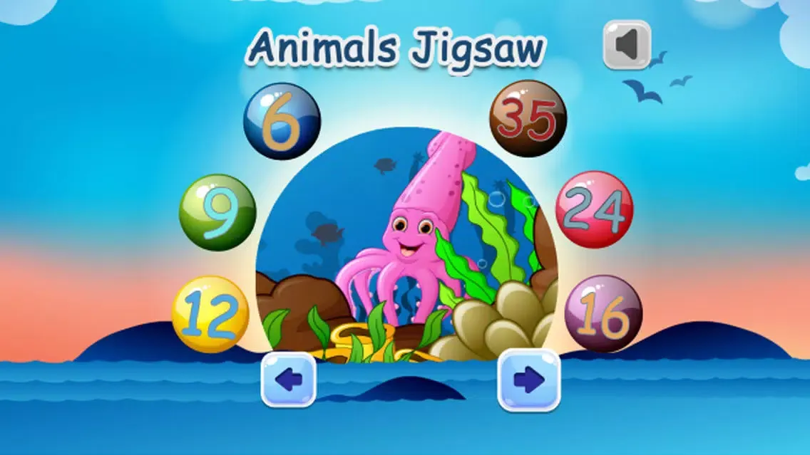 Zrzuty ekranu Sea Animals Jigsaw Puzzle Games