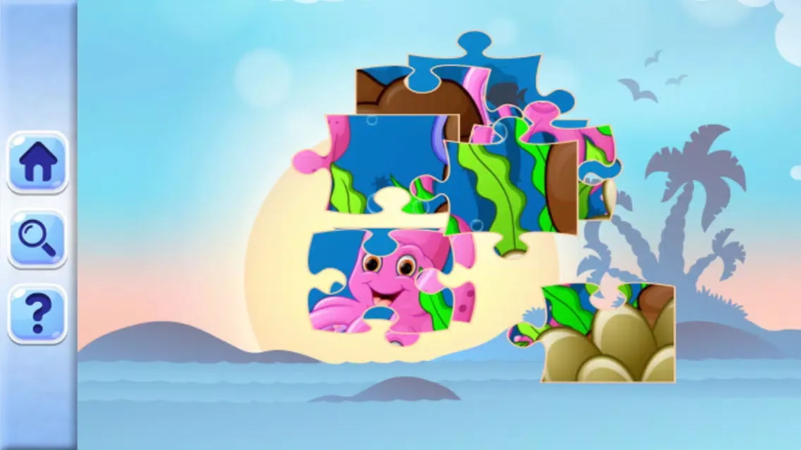 Zrzuty ekranu Sea Animals Jigsaw Puzzle Games
