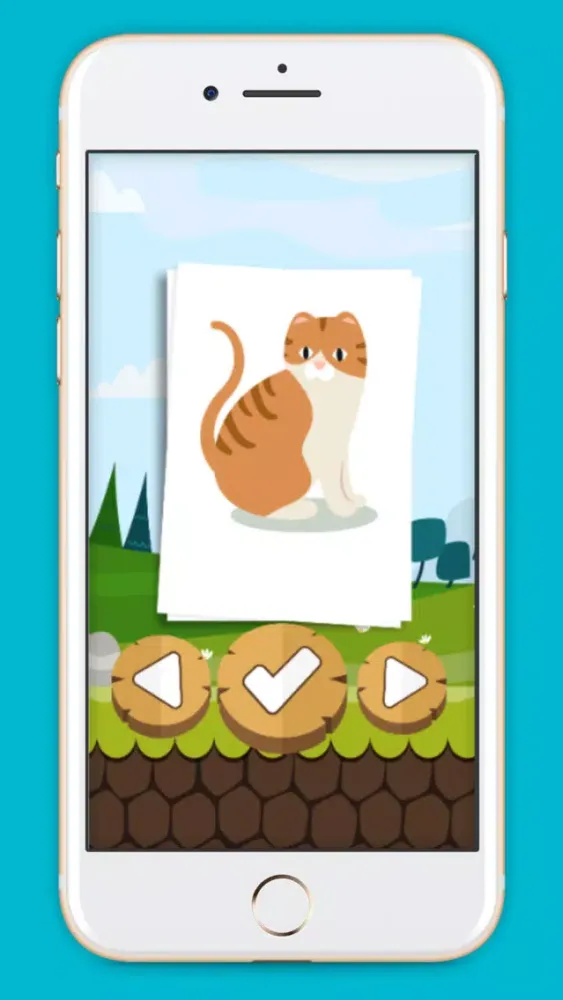Ảnh chụp màn hình của Cat coloring book game