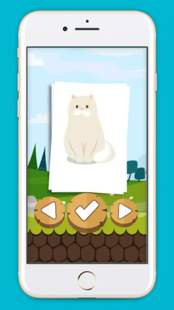 Ảnh chụp màn hình của Cat coloring book game