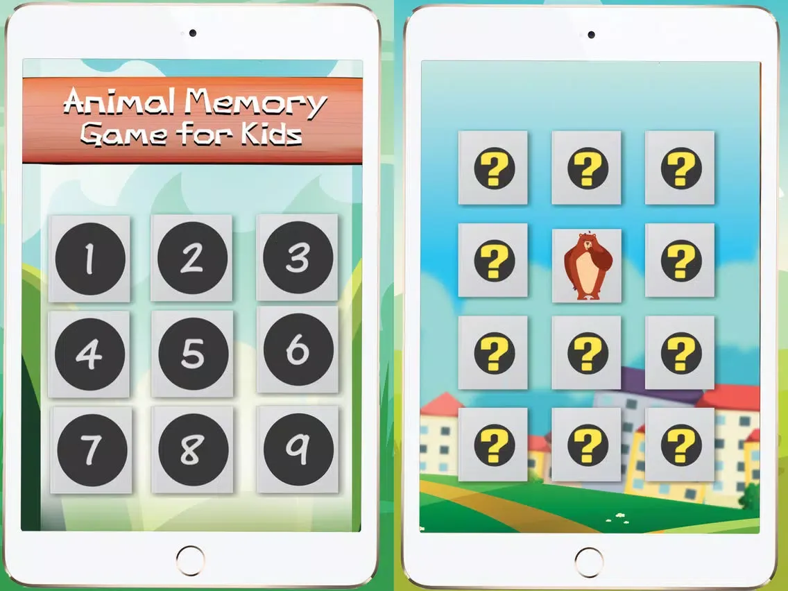 Tangkapan skrin Animals Memory : Game for Kids iPad 