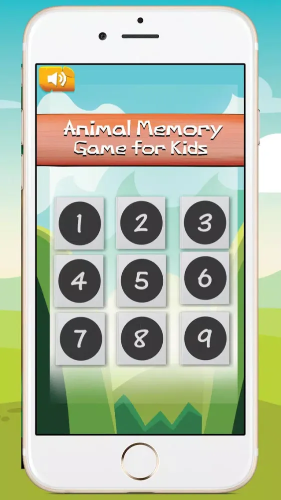 Tangkapan skrin Animals Memory : Game for Kids