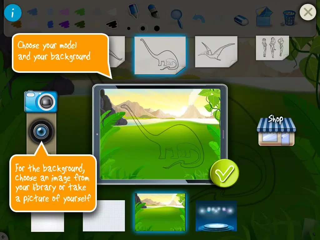 Ảnh chụp màn hình của Draw me... iPad 