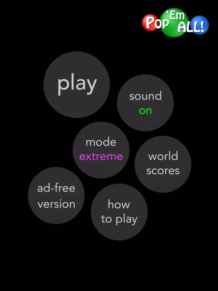 Captures d'écran de Pop Em All! - The Incredible Falling Bubbles Exploder iPad 