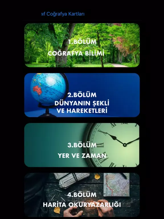Скриншоты 9. Sınıf Coğrafya iPad 