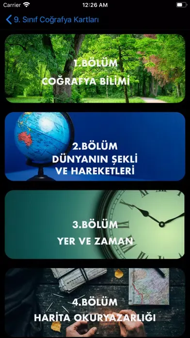 Скриншоты 9. Sınıf Coğrafya