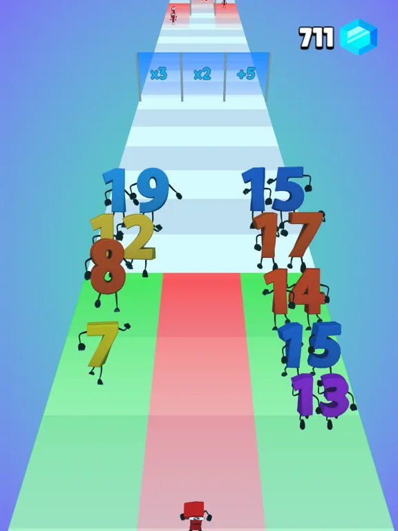 Number Merge Warriors iPad  Screenshots