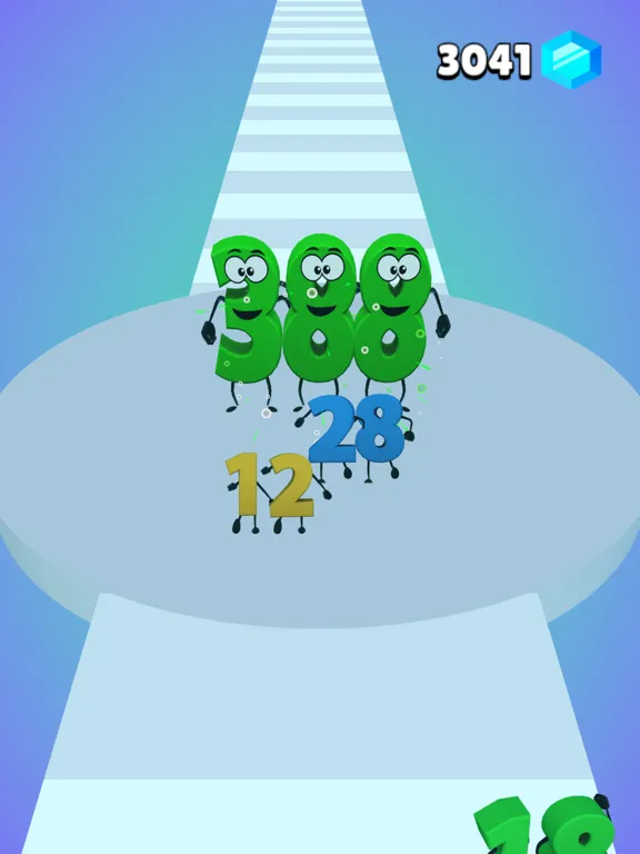 Number Merge Warriors iPad  Screenshots