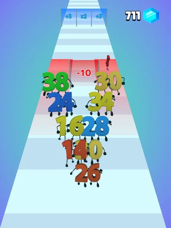 Number Merge Warriors iPad  Screenshots