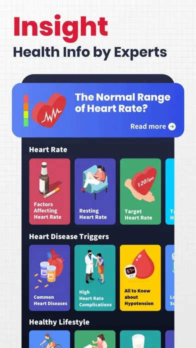Heart Rate Monitor · Pulse App应用截图