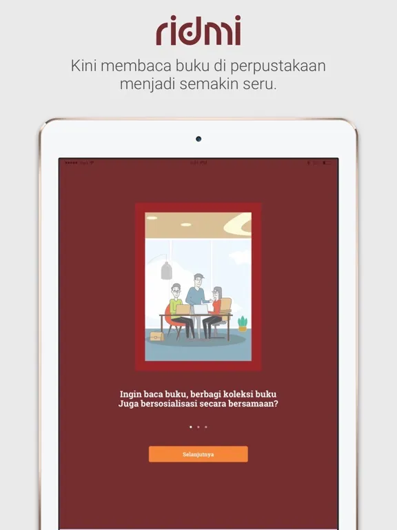ภาพหน้าจอของ Ridmi iPad 