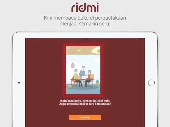 ภาพหน้าจอของ Ridmi iPad 