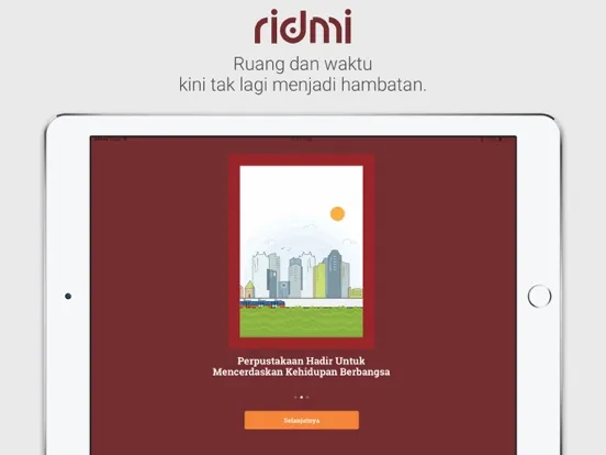 ภาพหน้าจอของ Ridmi iPad 