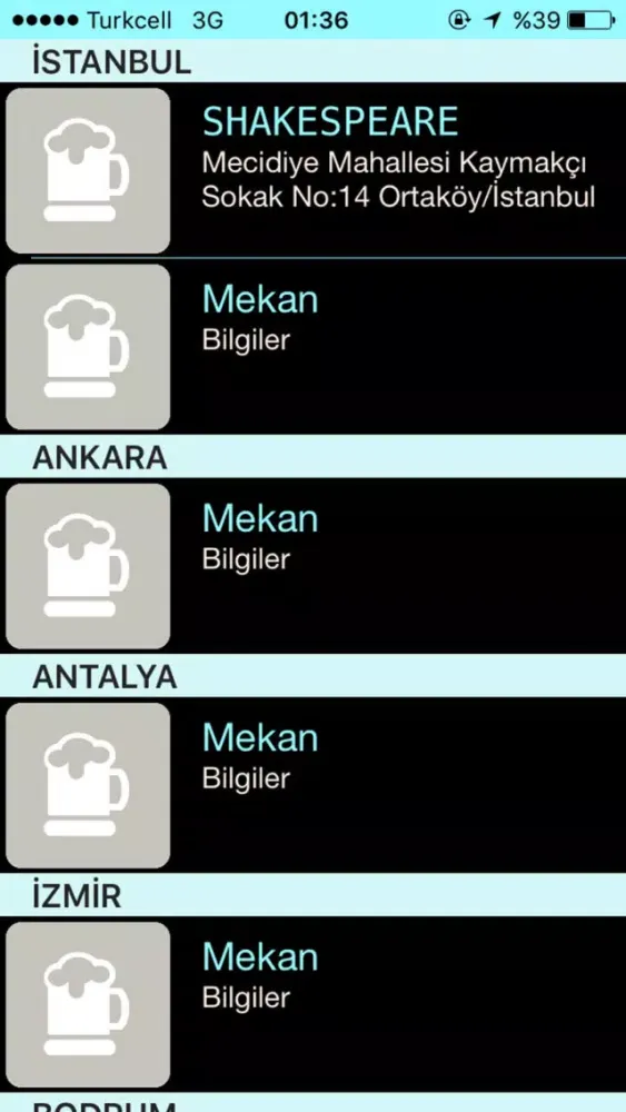 Kokteyl Screenshots