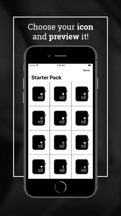 Watchimise-Minimal Watch Faces سکرین شاٹس