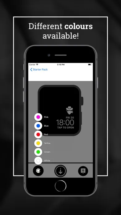 Watchimise-Minimal Watch Faces سکرین شاٹس
