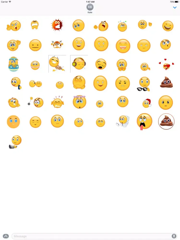 Emojitoons - Emoji Redefined iPad  Screenshots