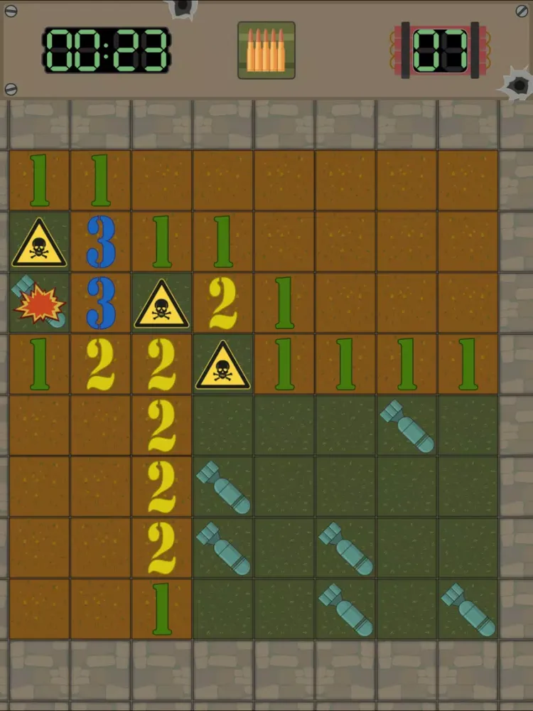 Minesweeper. World War iPad  स्क्रीनशॉट