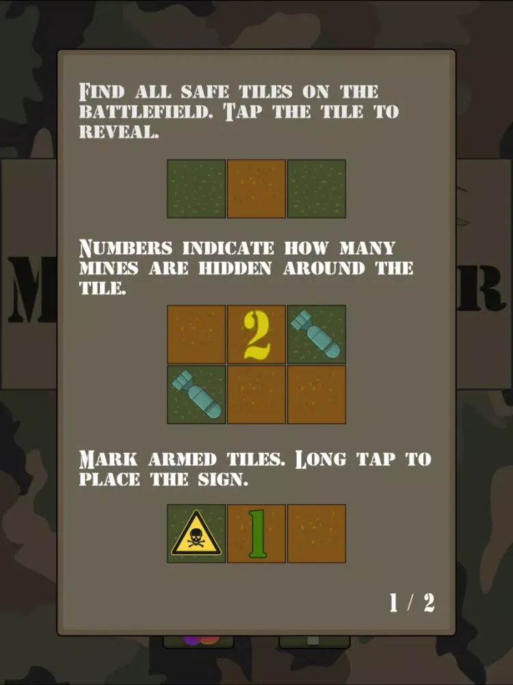 Minesweeper. World War iPad  स्क्रीनशॉट