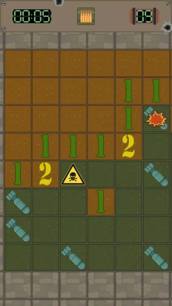 Minesweeper. World War स्क्रीनशॉट