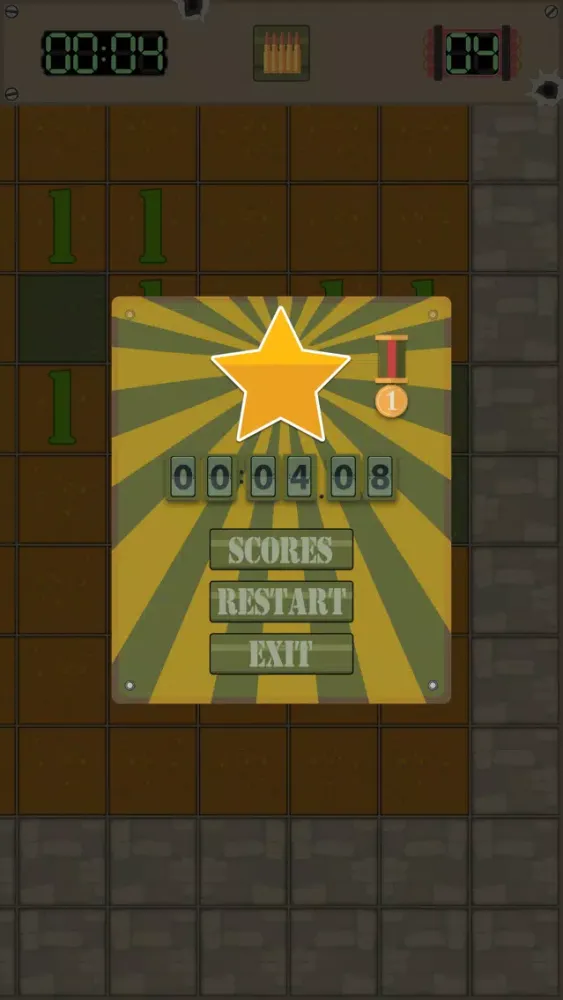 Minesweeper. World War स्क्रीनशॉट