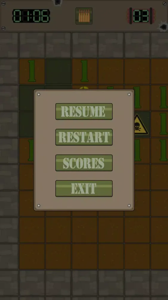 Minesweeper. World War स्क्रीनशॉट