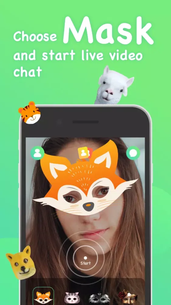 Captures d'écran de Gaze-- live video dating