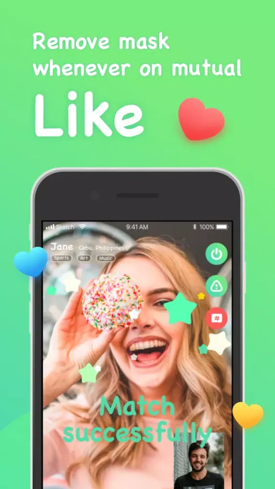 Captures d'écran de Gaze-- live video dating
