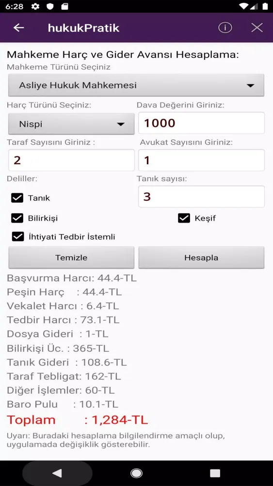 Hukuk Pratik Screenshots