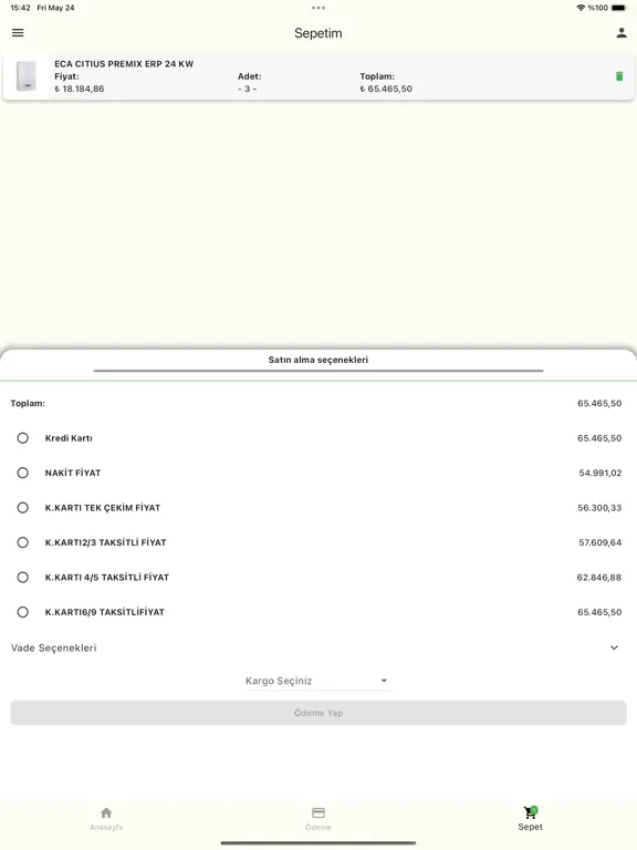 Kombi Klima Avm iPad  Screenshots