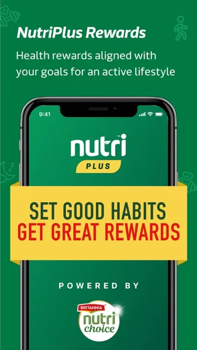 Capturas de tela do NutriPlus - Health & Rewards