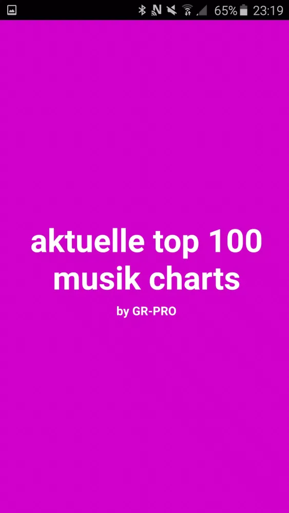 aktuelle top 100 musik charts سکرین شاٹس