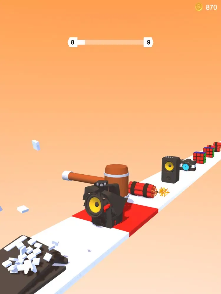 Capturas de tela do Hammer Smash 3D iPad 