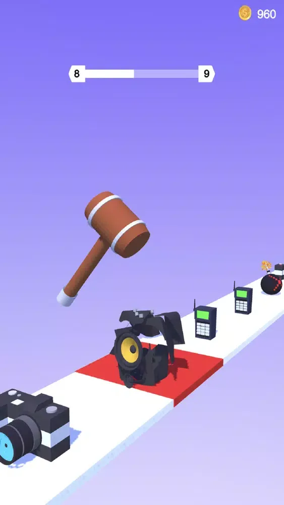 Capturas de tela do Hammer Smash 3D