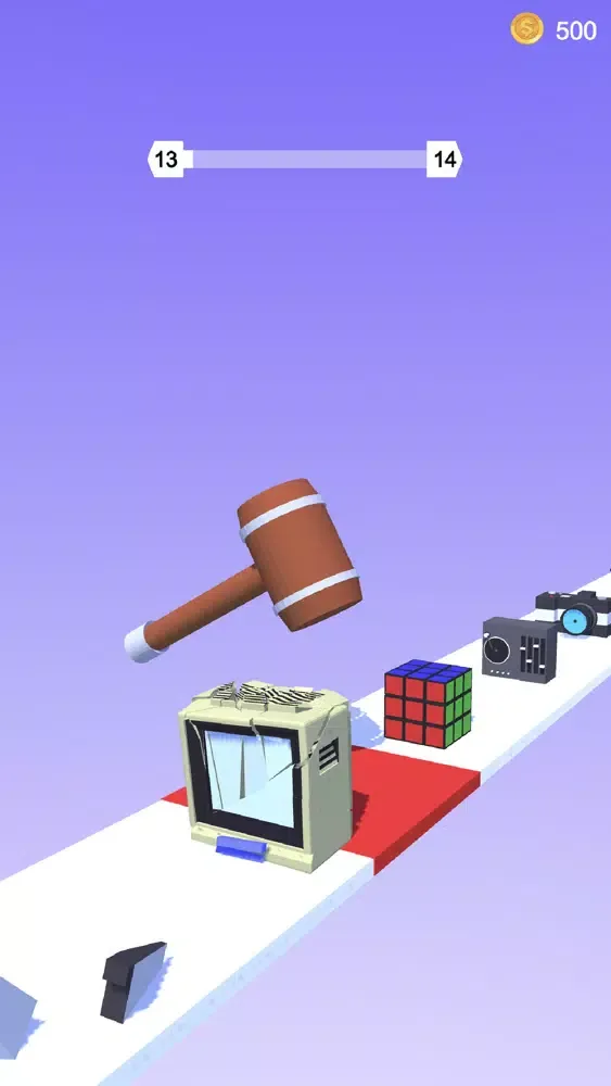 Capturas de tela do Hammer Smash 3D