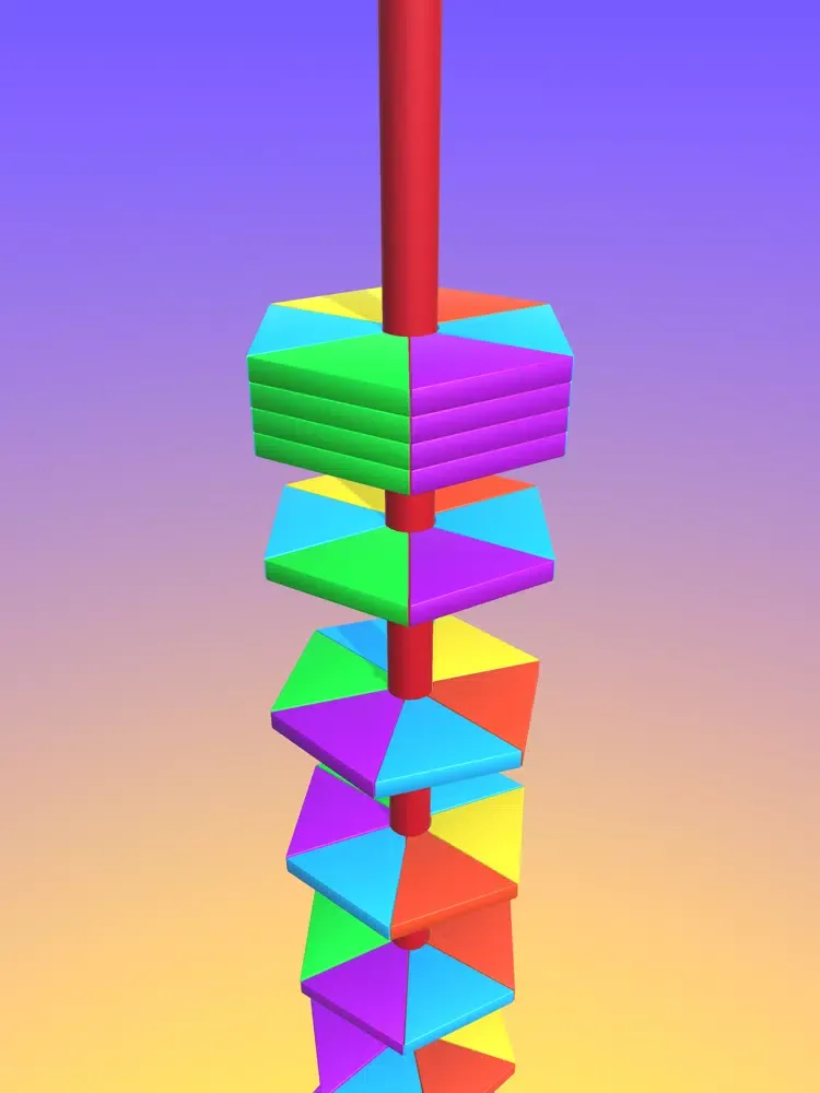 Capturas de tela do Twisty Tower 3D iPad 