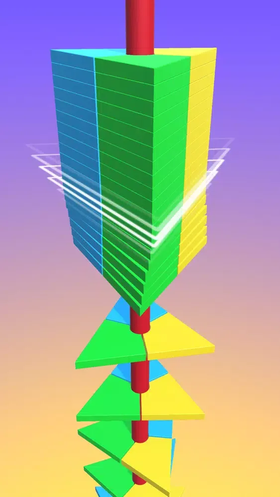 Capturas de tela do Twisty Tower 3D