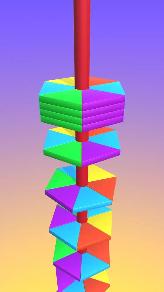 Capturas de tela do Twisty Tower 3D