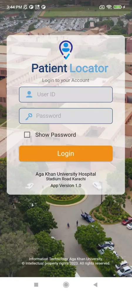 Скриншоты AKUH Patient Locator