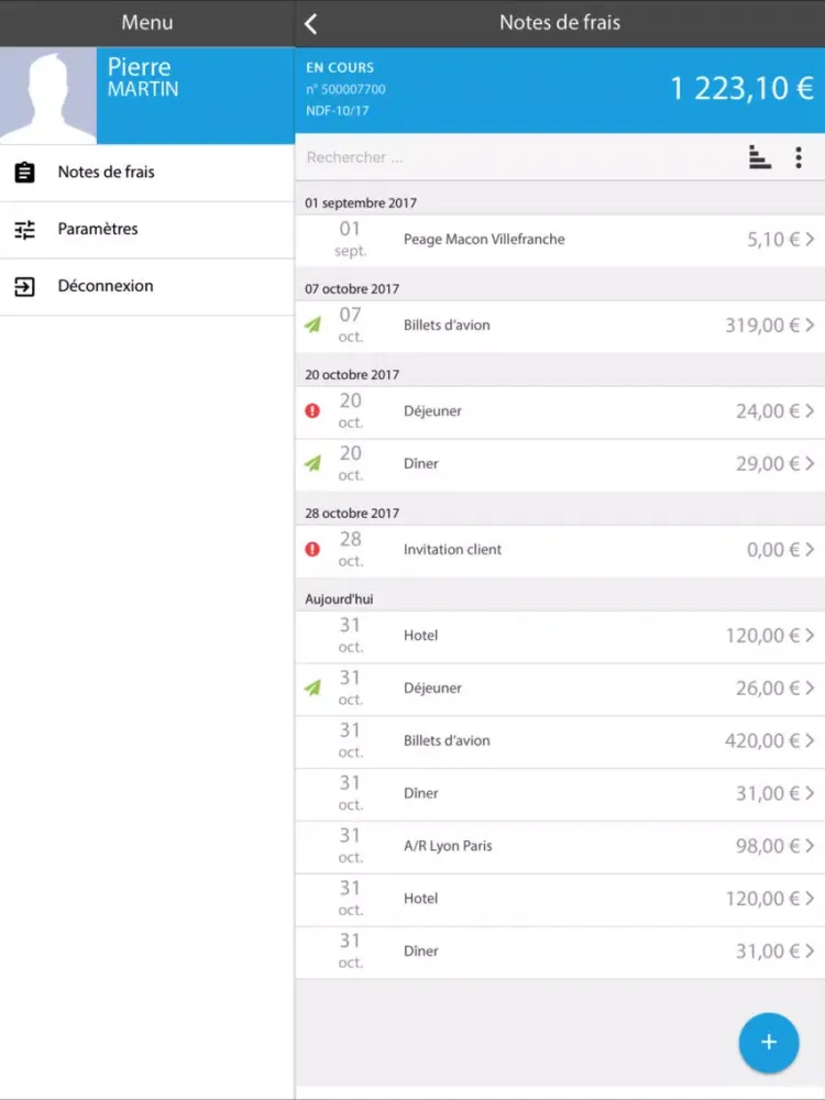Akuiteo NDF iPad 應用截圖