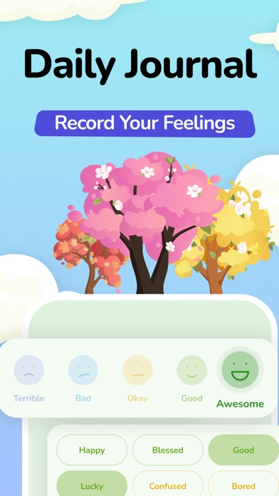 Journal & AI Diary: MoodForest Ekran Görüntüleri