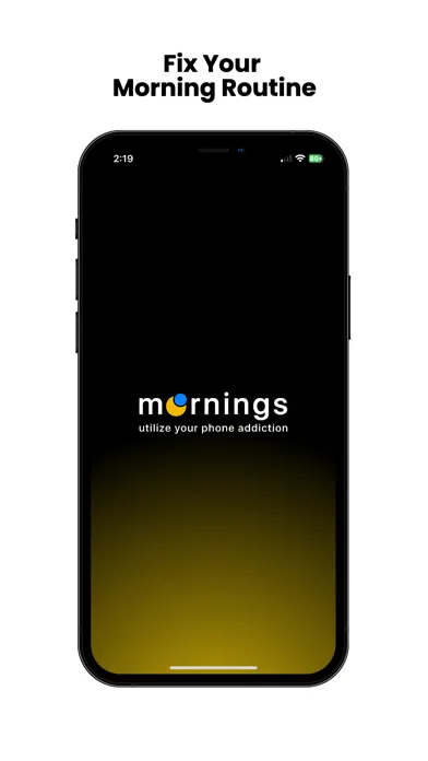 Capturas de tela do Mornings: Morning Screen Time