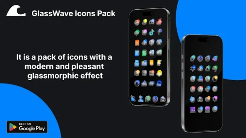 GlassWave Icons Pack-screenshot-1