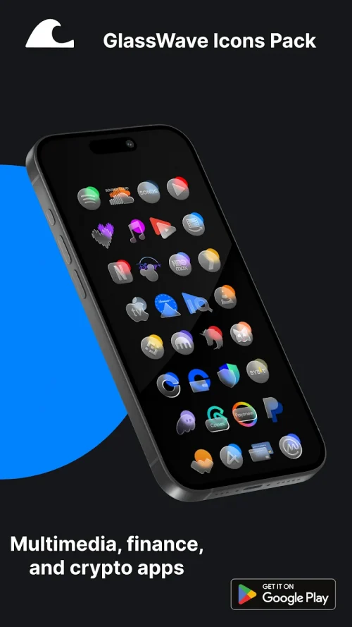 GlassWave Icons Pack-screenshot-3