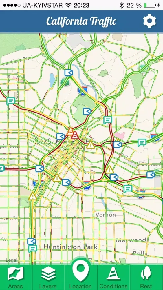 California Traffic - monitoring California roads and highways應用截圖